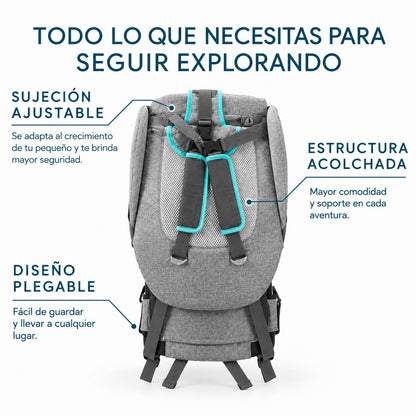Portabebes de hombros | Manos libres
